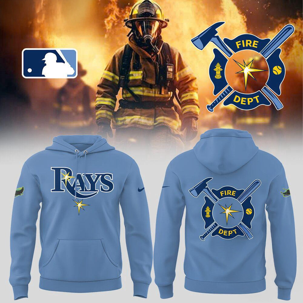 Tampa Bay Rays x Firefighter Appreciation Night 3D Print Hoodie Basketball Enthusiast Gifts