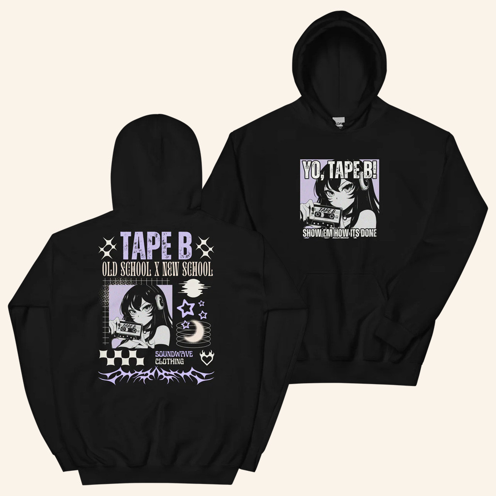 Tape B Merch Show Em How It's Done Hoodie Birthday Gift Ideas For DJ Fans Tape B Merch Show Em How It's Done Hoodie Birthday Gift Ideas For DJ Fans