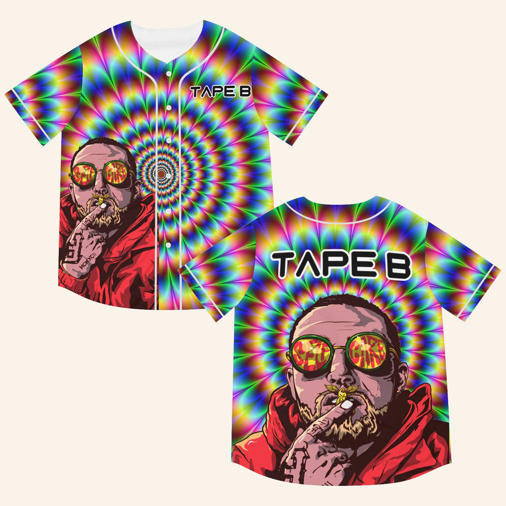 Tape B Merch Tape B Baseball Jersey Christmas Presents For Brother