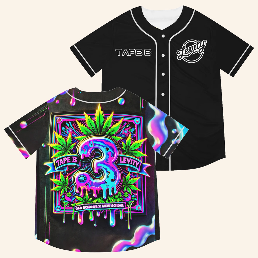 Tape B Merch Tape B x Levity EDM Jersey Old School x New School Jersey Gifts For DJ Fans Tape B Merch Tape B x Levity EDM Jersey Old School x New School Jersey Gifts For DJ Fans
