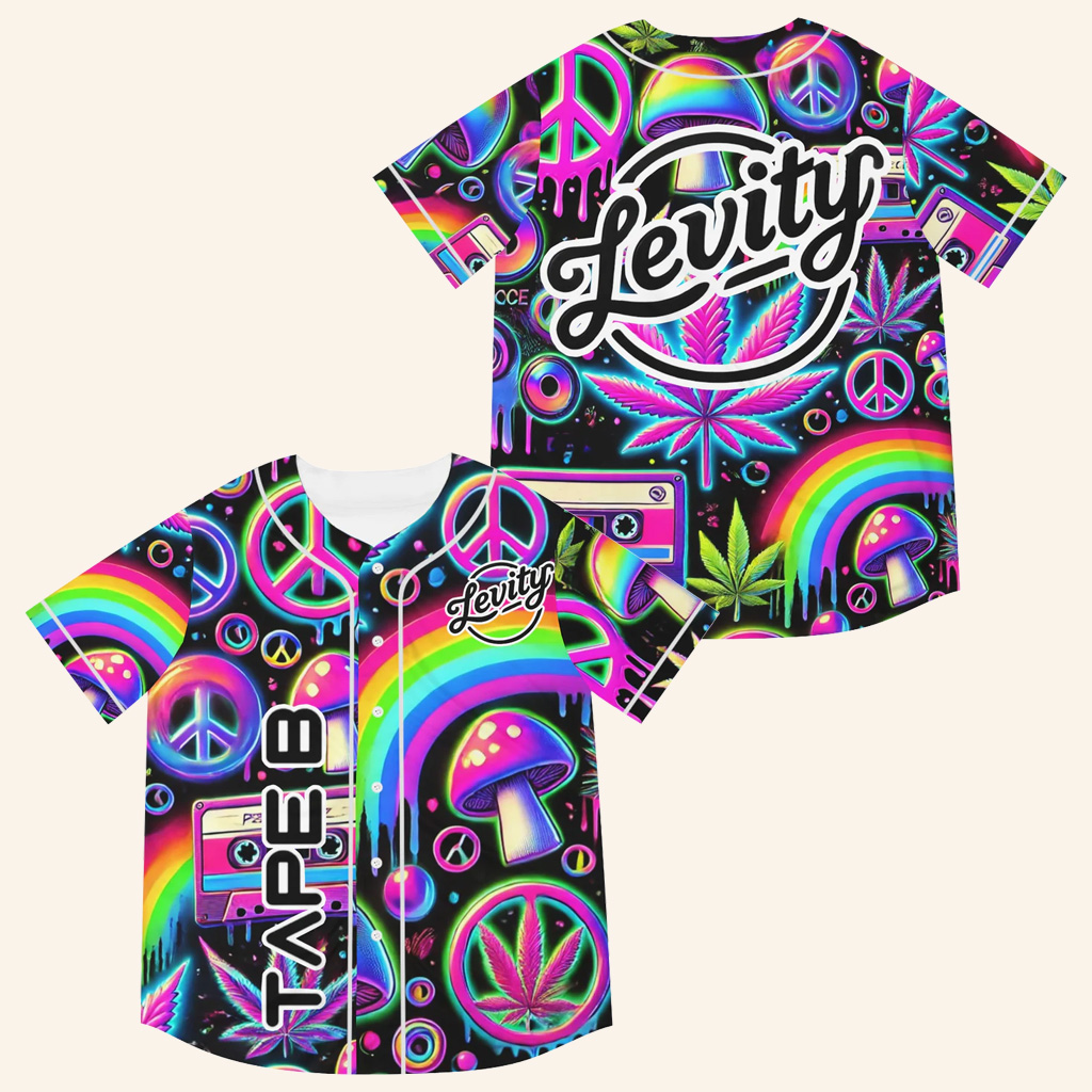 Tape B Merch Tape B x Levity Jersey EDM Jersey Best Gifts For DJ Fans