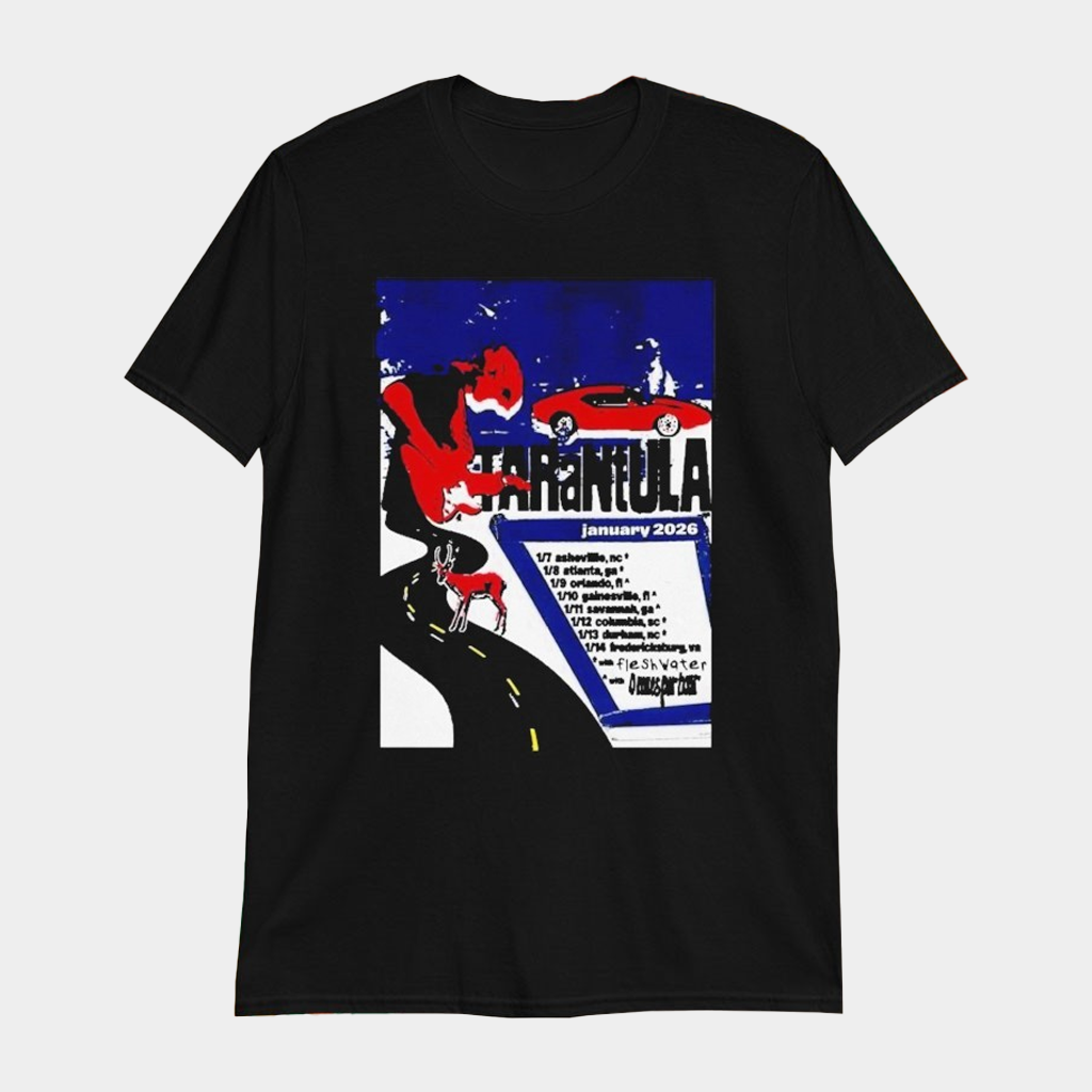 Tarantula Tour Jan 7-14 2026 Atlanta GA T-Shirt Birthday Gift Ideas For Boyfriend