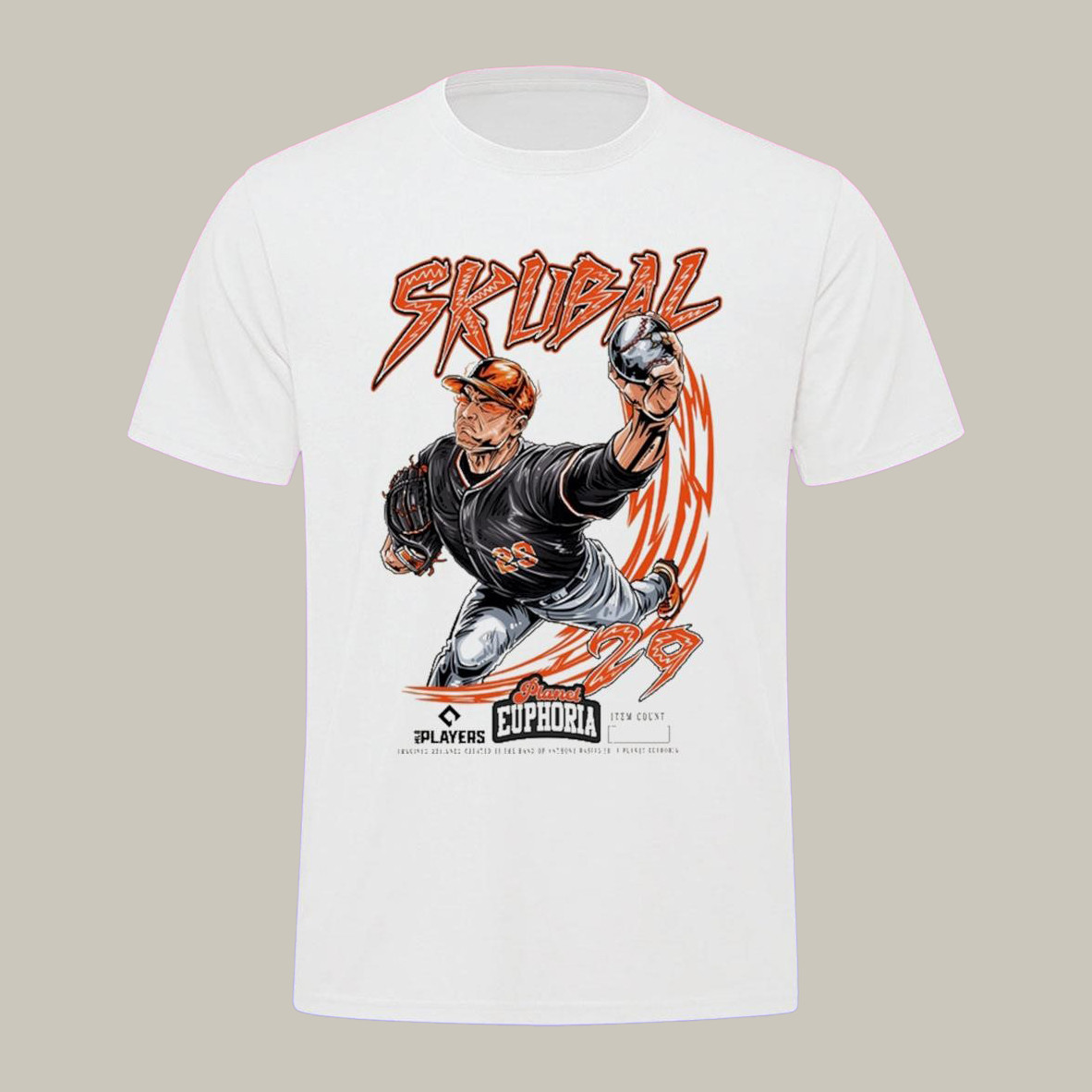 Tarik Skubal Planet Euphoria Mlb Players T-Shirt Game Day Clothing Baseball Lover Gift