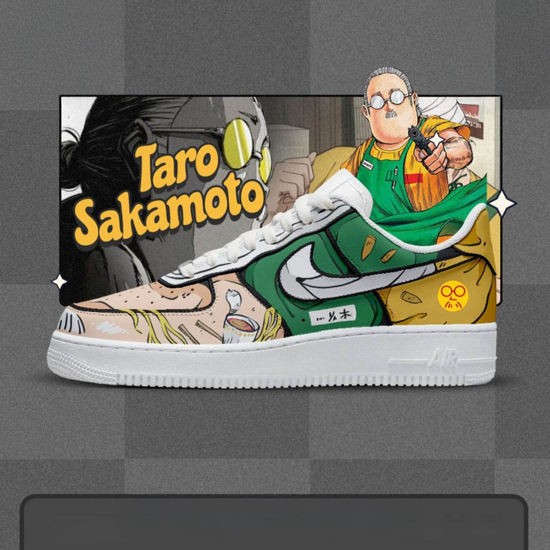 Taro Sakamoto Anime Special Air Force 1 Shoes Gifts For Dudes