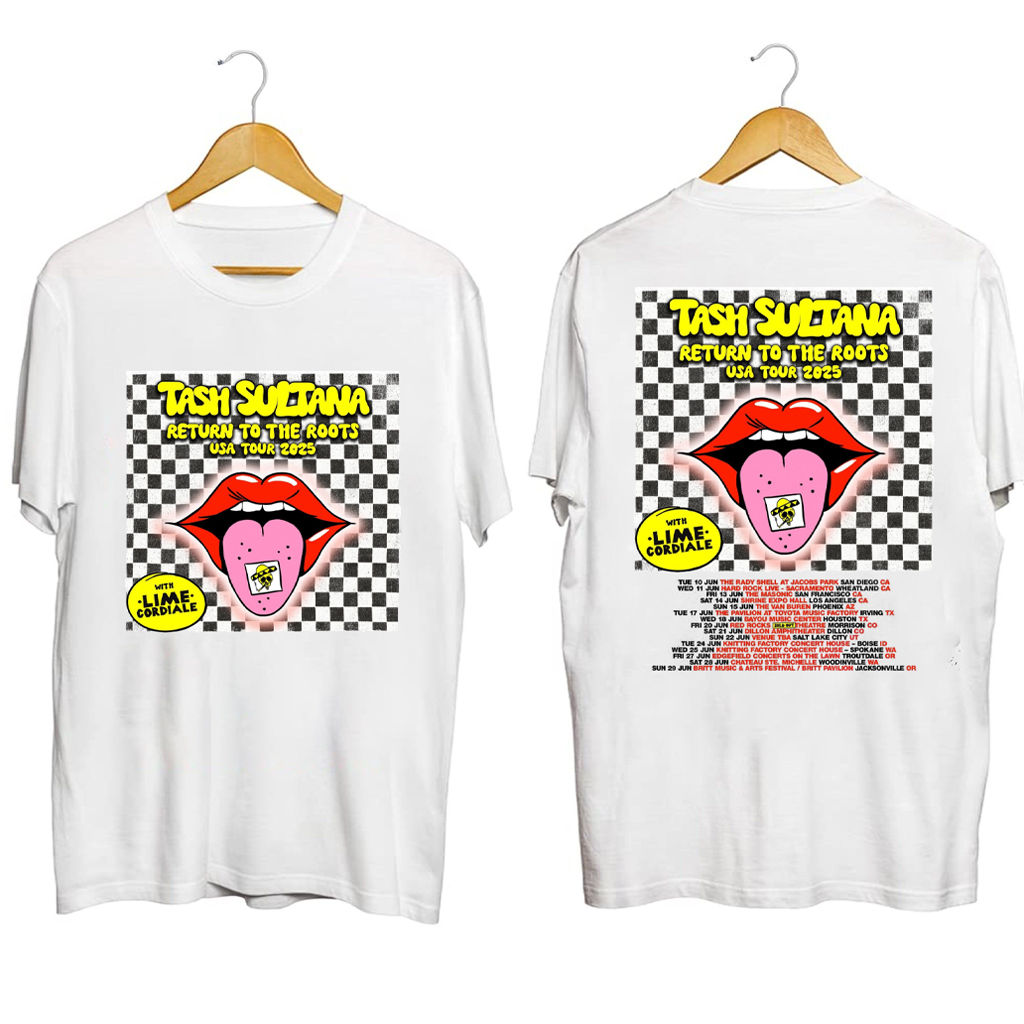 Tash Sultana Return To The Roots USA Tour Shirt Tash Sultana Merch Best Gifts For Fans