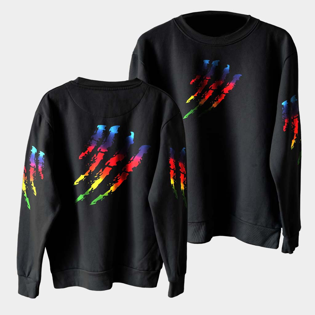 Tata Merch 6Ix9ine Black Crewneck Tata Claw Sweatshirt Best Gifts For Son