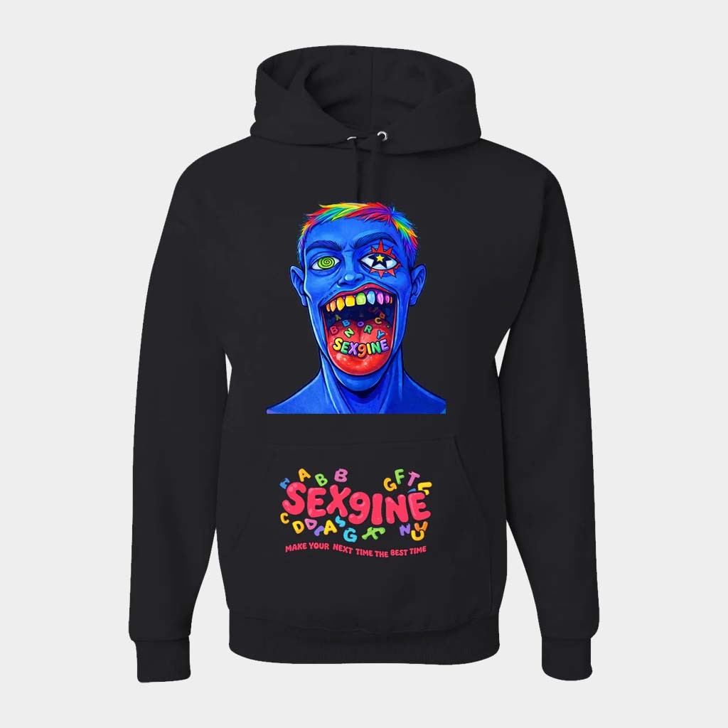 Tata Merch Sex9ine Black Hoodie Birthday Present For Son Tata Merch Sex9ine Black Hoodie Birthday Present For Son