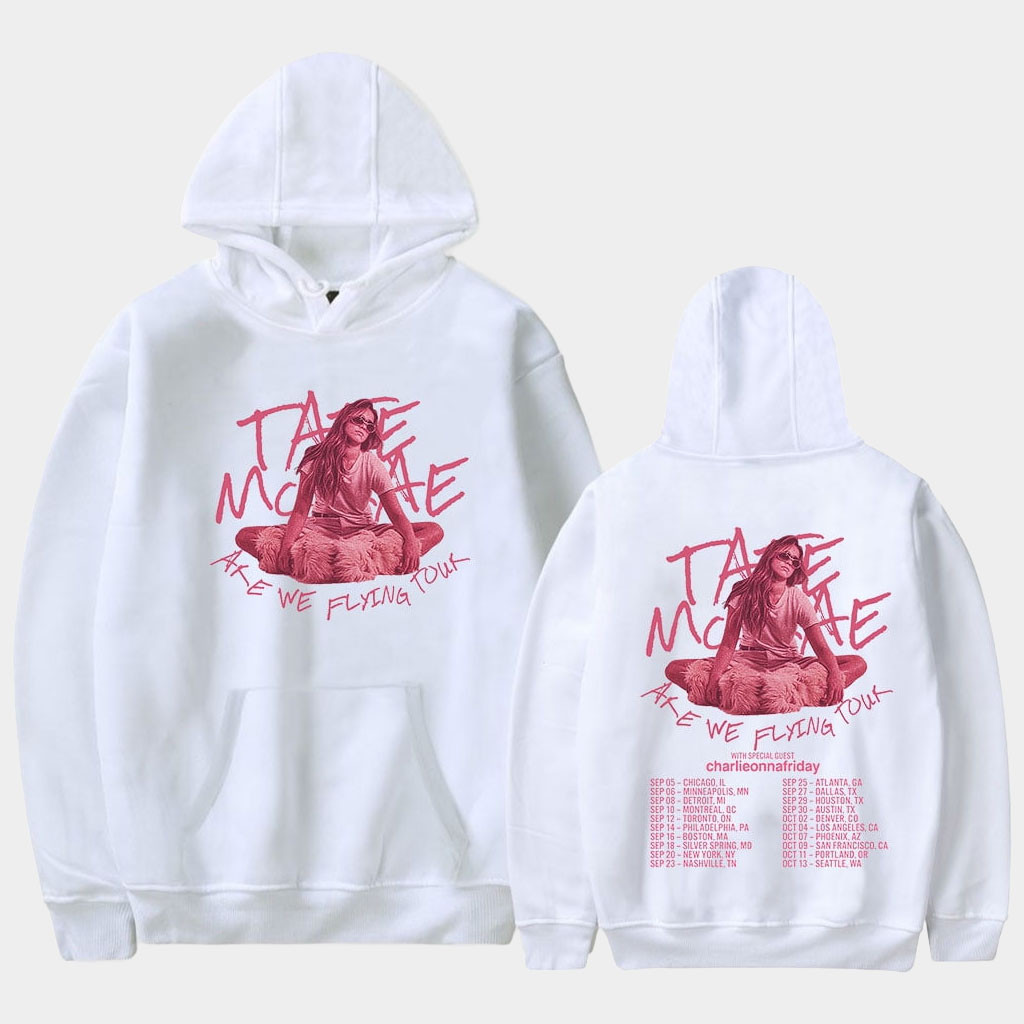 Tate McRae Merch Are We Flying Concert Hoodie Birthday Gift For Girlfriend