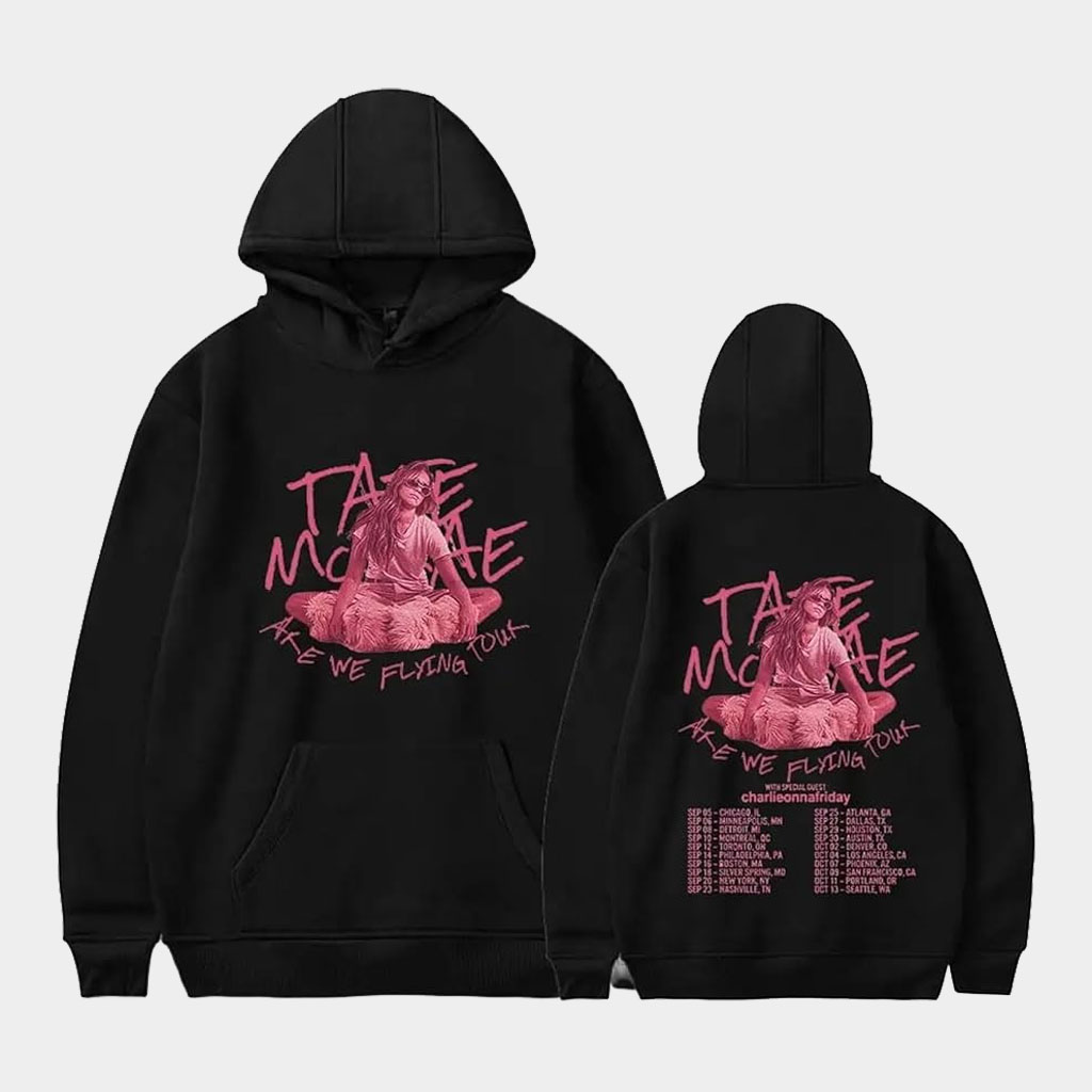 Tate McRae Merch Are We Flying Tate McRae Hoodie Gifts For Music Enthusiasts