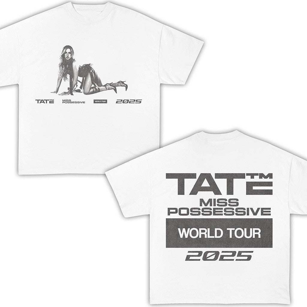 Tate Mcrae Merch T-Shirt Miss Possessive Tour Merch Gifts For Fans Tate Mcrae Merch T-Shirt Miss Possessive Tour Merch Gifts For Fans