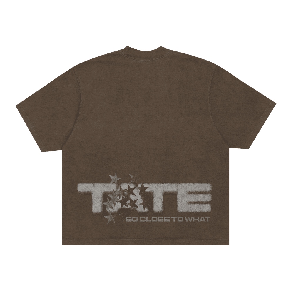 Tate McRae Merch T-Shirt Tate Mcrae Shirt Pose Brown Tee Canadian Music Fan Gifts
