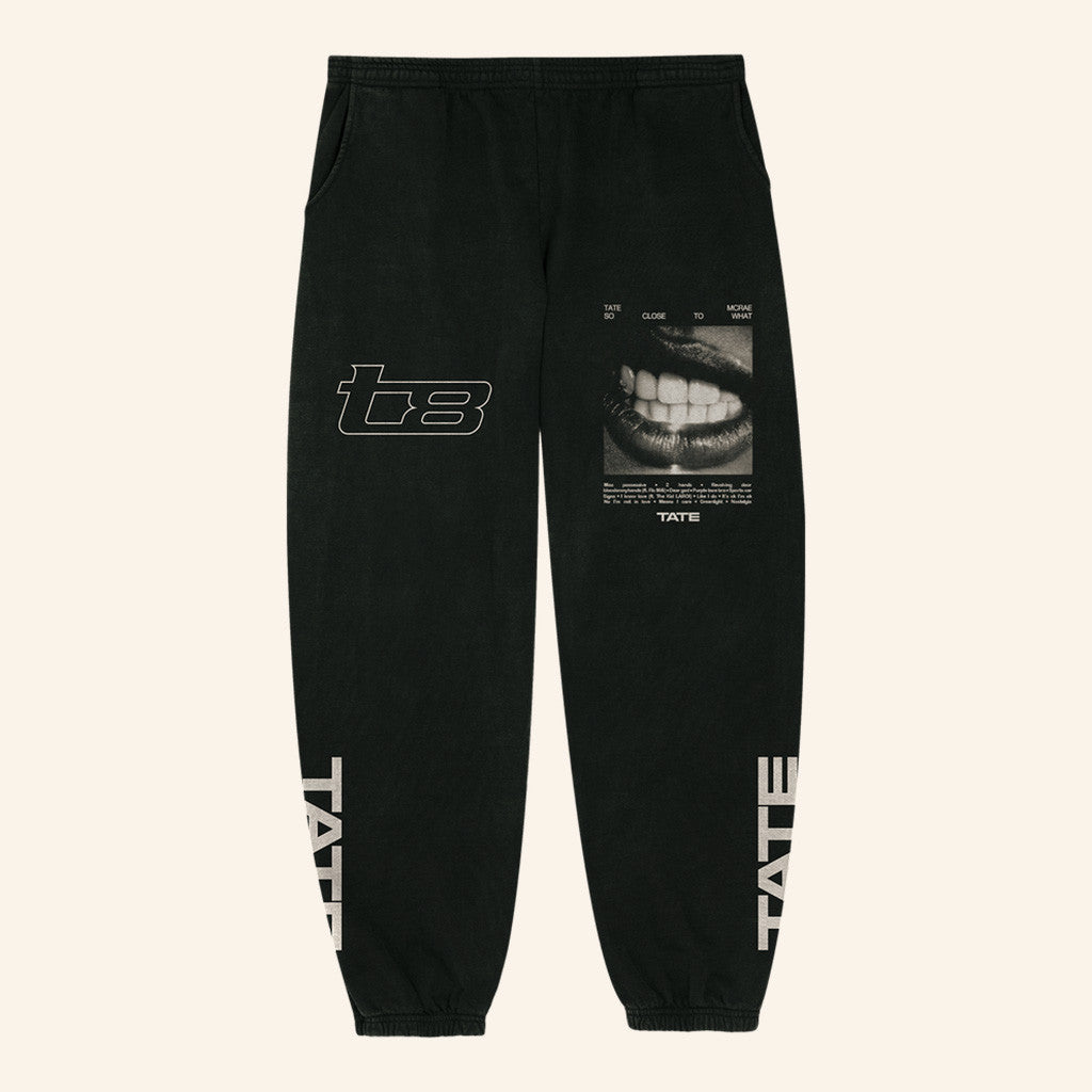 Tate Mcrae Merch T8 Lips Sweatpants Gifts For Friends Tate Mcrae Merch T8 Lips Sweatpants Gifts For Friends