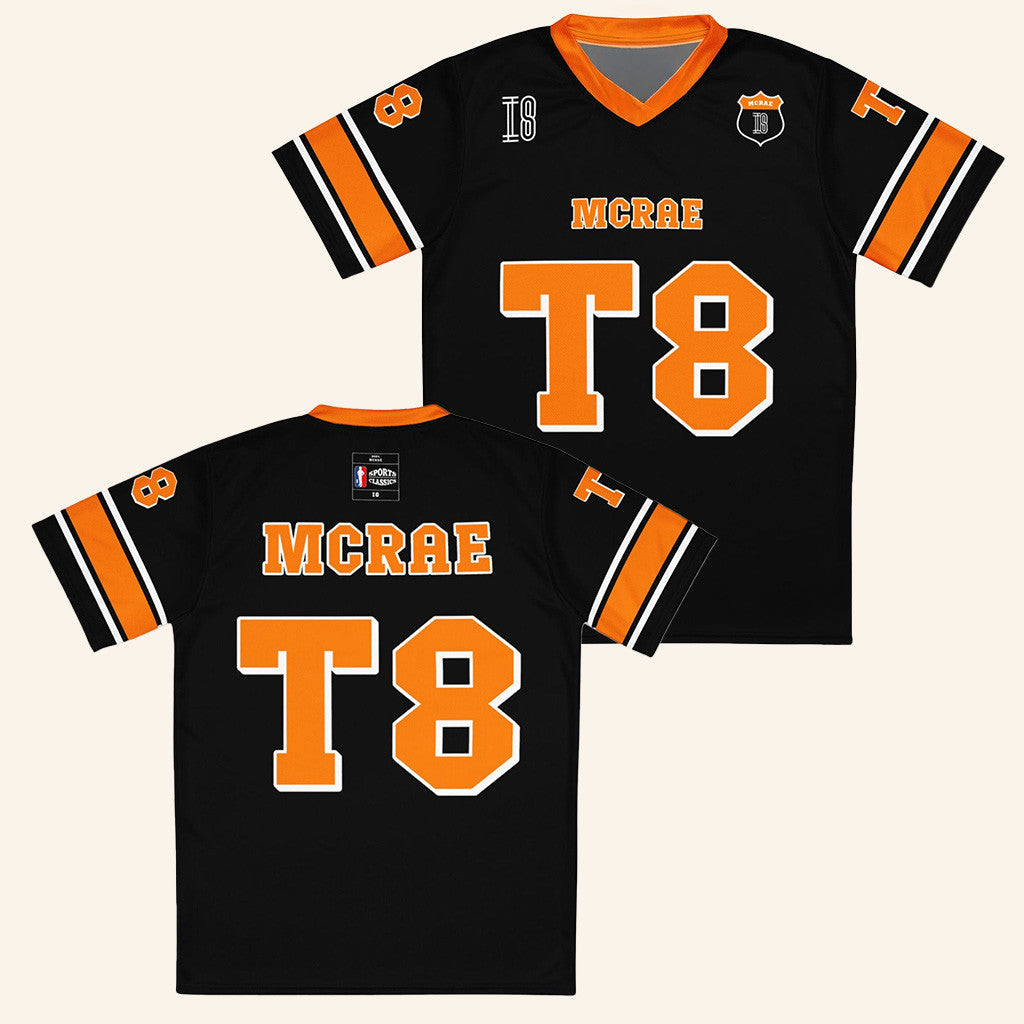 Tate Mcrae Merch Tate Mcrae Jersey T8 Mcrae x Lando Football Jersey Gifts For Girlfriend Tate Mcrae Merch Tate Mcrae Jersey T8 Mcrae x Lando Football Jersey Gifts For Girlfriend