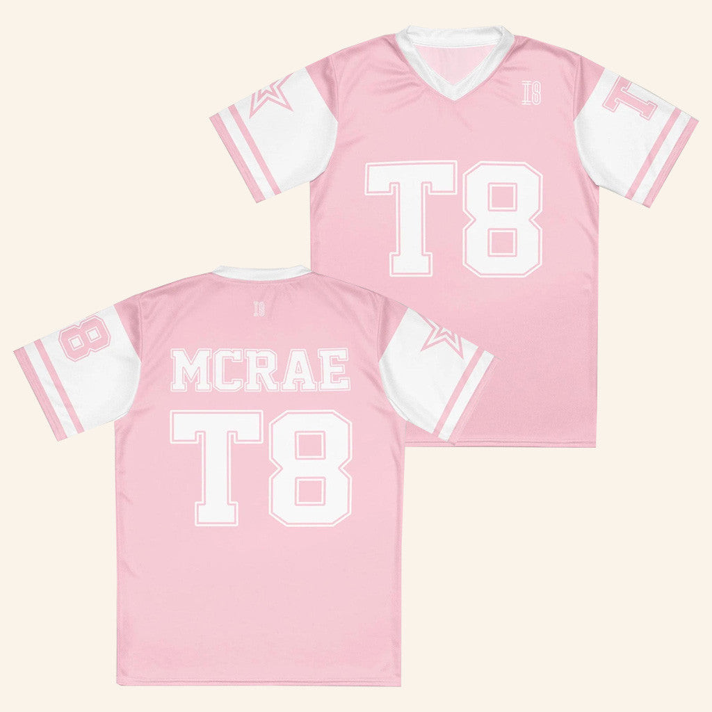 Tate Mcrae Merch Tate Mcrae Jersey Tate Mcrae Pink And White Jersey Gifts For Fans Tate Mcrae Merch Tate Mcrae Jersey Tate Mcrae Pink And White Jersey Gifts For Fans
