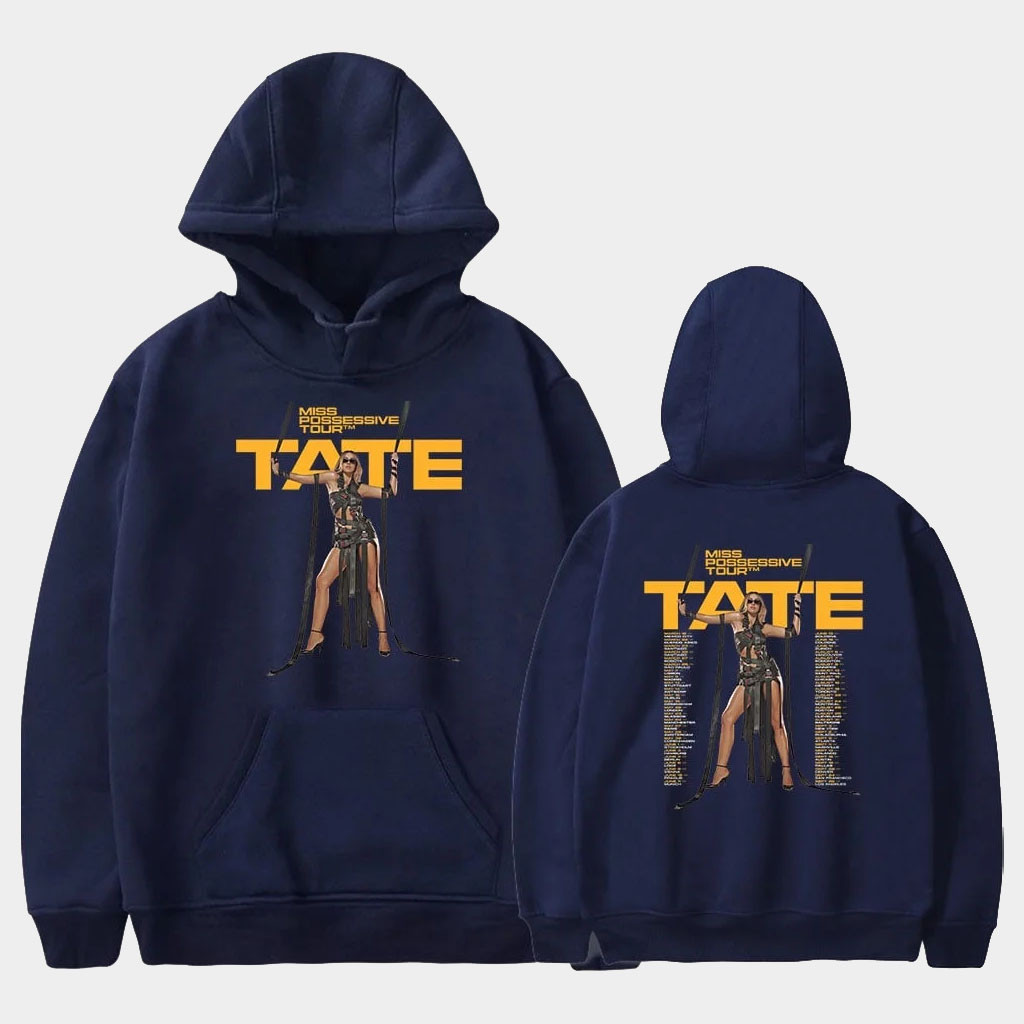 Tate McRae Merch Tate McRae Miss Possessive Tour Hoodie Best Birthday Gift For Her-1