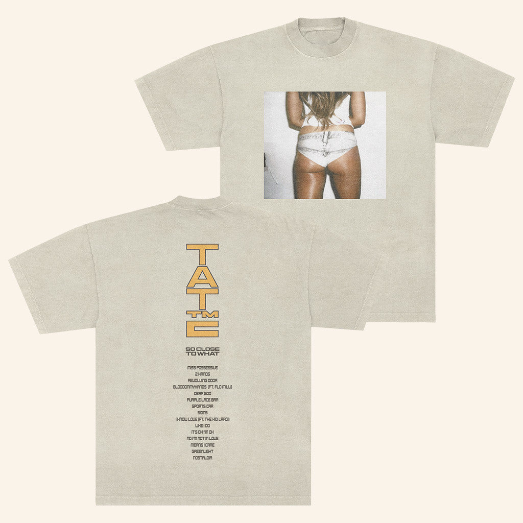 Tate Mcrae Merch Tracklist T-Shirt Gifts For Girlfriends