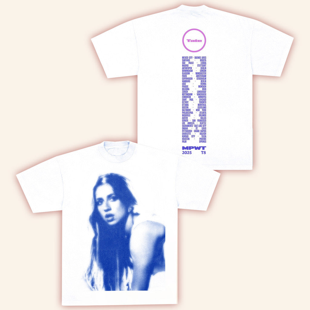 Tate Mcrae Tour Merch Miss Possessive World Tour Photo T-Shirt Miss Possessive 2025 Apparel Tate Mcrae Tour Merch Miss Possessive World Tour Photo T-Shirt Miss Possessive 2025 Apparel