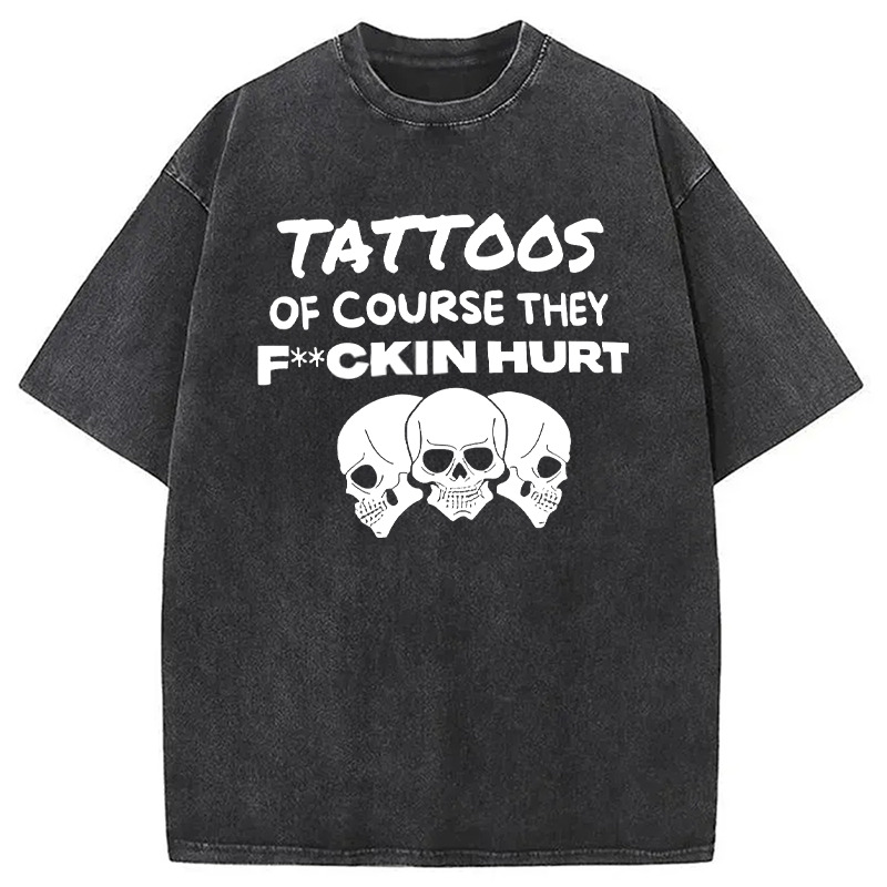 Tattoo Art Design Washed T-Shirt Funny Aesthetic Trendy Apparel Gifts For Sister