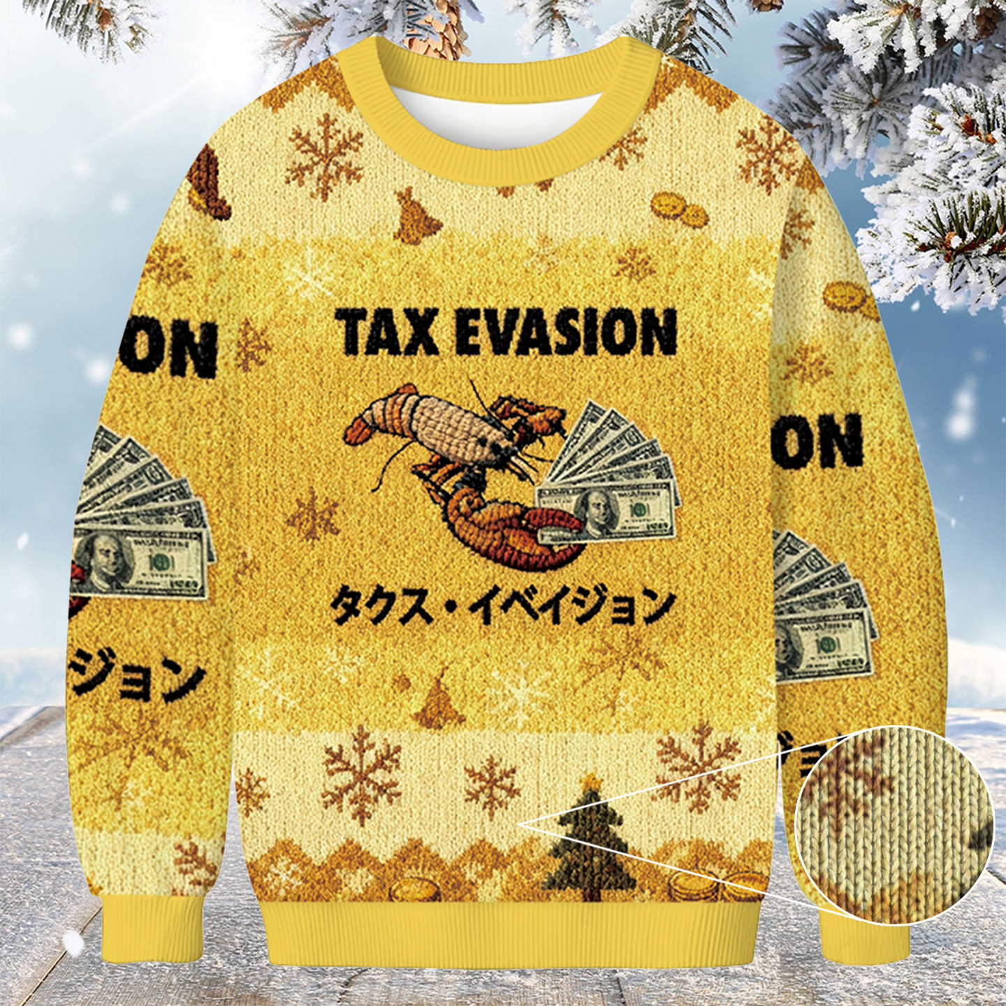 Tax Evasion Funny Christmas Ugly Sweater Best Christmas Gifts For Men