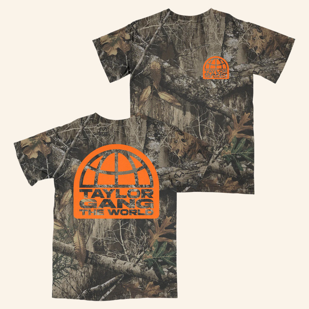 Taylor Gang Merch Taylor Gang The World Camo T-Shirt Gifts For Fans Taylor Gang Merch Taylor Gang The World Camo T-Shirt Gifts For Fans