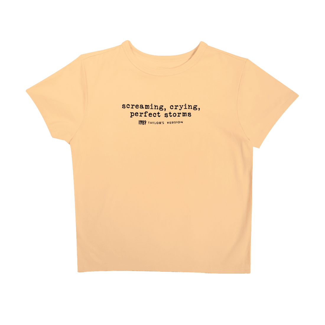 Taylor Nation Merch Screaming Crying Perfect Storms Baby T-Shirt Gifts For Swifties