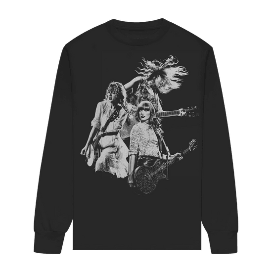 Taylor Swift Merch Shirt Taylor Swift The Eras Tour Collage Long Sleeve Concert Merch