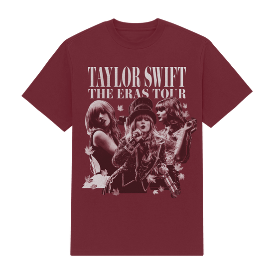 Taylor Swift Merch Swiftie Shirt The Eras Tour RED Taylor's Version Album T-Shirt