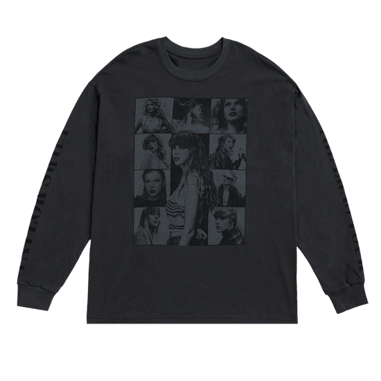 Taylor Swift Merch Taylor Swift The Eras Tour Black Long Sleeve T-Shirt Fan Gift Ideas