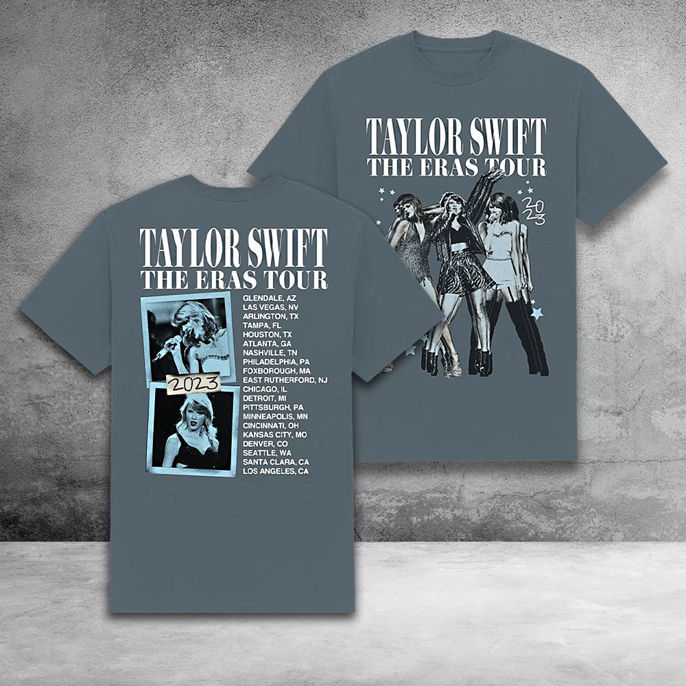 Taylor Swift The Eras Tour 1989 Album T-Shirt Gifts For Swifties