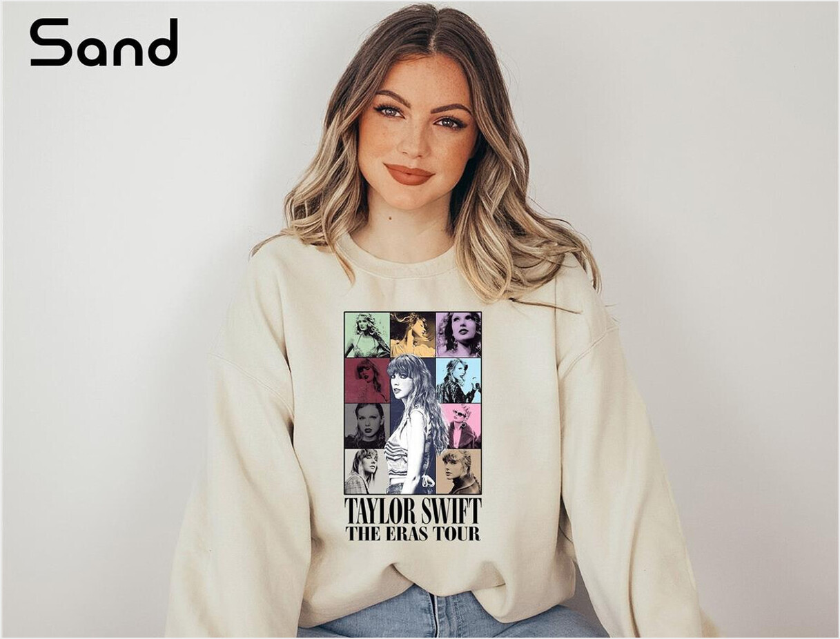 Taylor Swift The Eras Tour Sweatshirt, Swiftie Fan Gift Gifts For Sister Merch Apparel Taylor Swift The Eras Tour Sweatshirt, Swiftie Fan Gift Gifts For Sister Merch Apparel