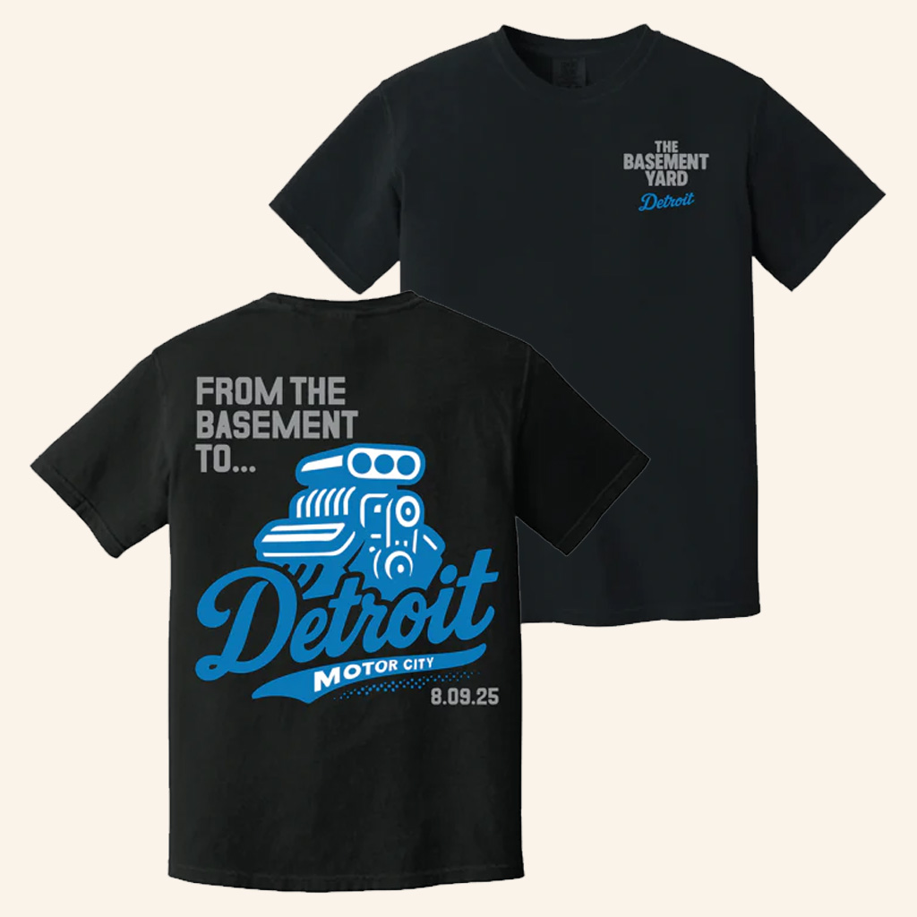 TBY Tour Merch From The Basement To Detroit T-Shirt Best Gifts For Him