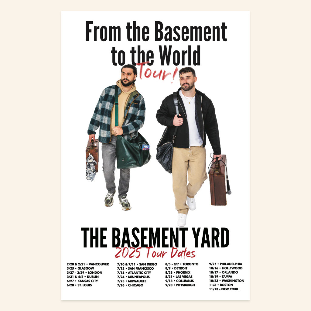 TBY Tour Merch TBY 2025 World Tour Dates Poster Wall Art Decor Gifts For Fans