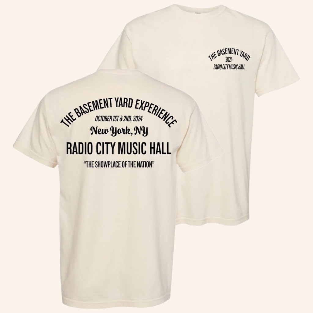 TBY Tour Merch TBY Radio City Music Hall T-Shirt Best Gifts For Boyfriend