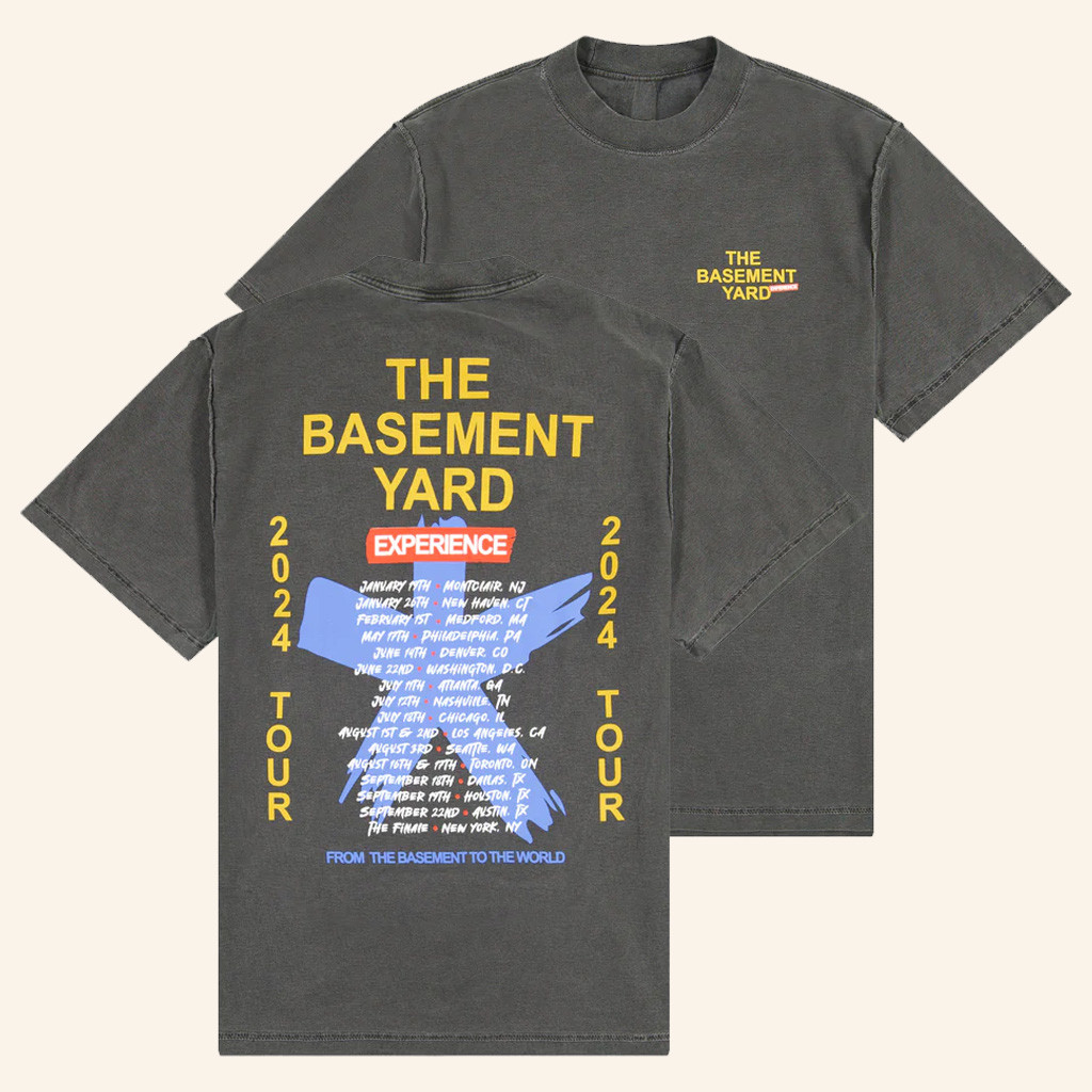 TBY Tour Merch The Basement Yard Experience Tour 2024 T-Shirt Gifts For My Husband