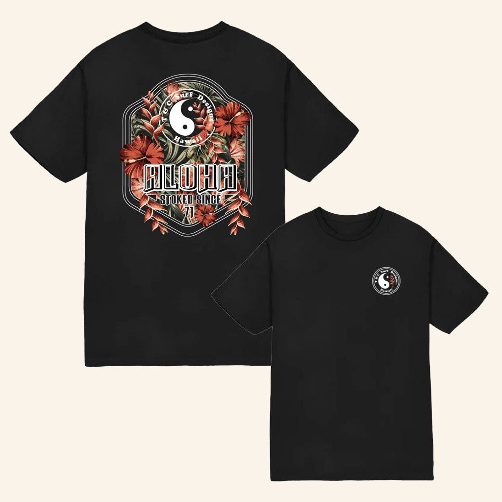 TC Surf Merch Aloha Stoked Since 71 T-Shirt Gifts For Boyfriend TC Surf Merch Aloha Stoked Since 71 T-Shirt Gifts For Boyfriend