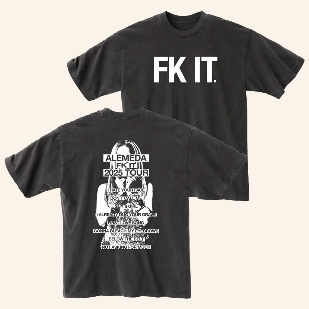 TDE Merch ALEMEDA FK IT T-Shirt Christmas Gifts For Friends TDE Merch ALEMEDA FK IT T-Shirt Christmas Gifts For Friends