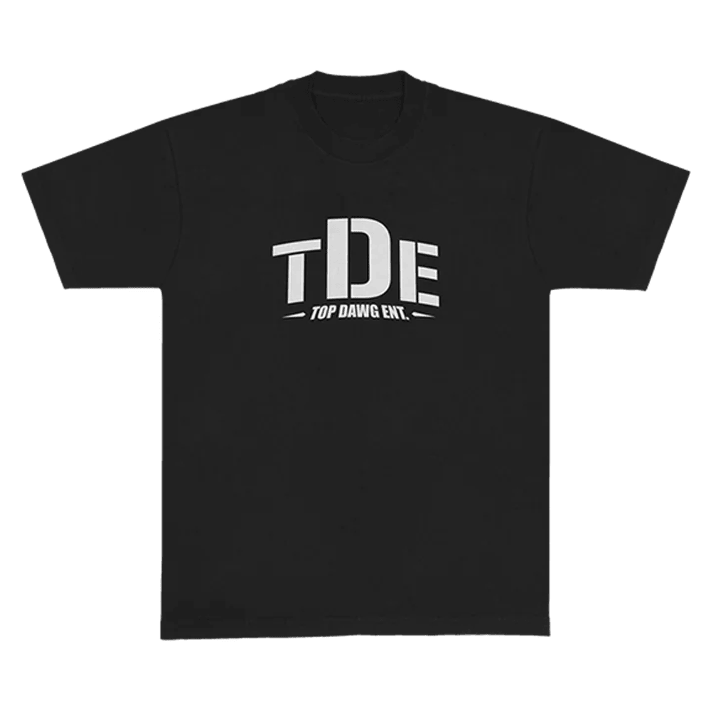 TDE Merch Block Logo T-Shirt Top Dawg Entertainment Merch Top Father's Day Gifts TDE Merch Block Logo T-Shirt Top Dawg Entertainment Merch Top Father's Day Gifts