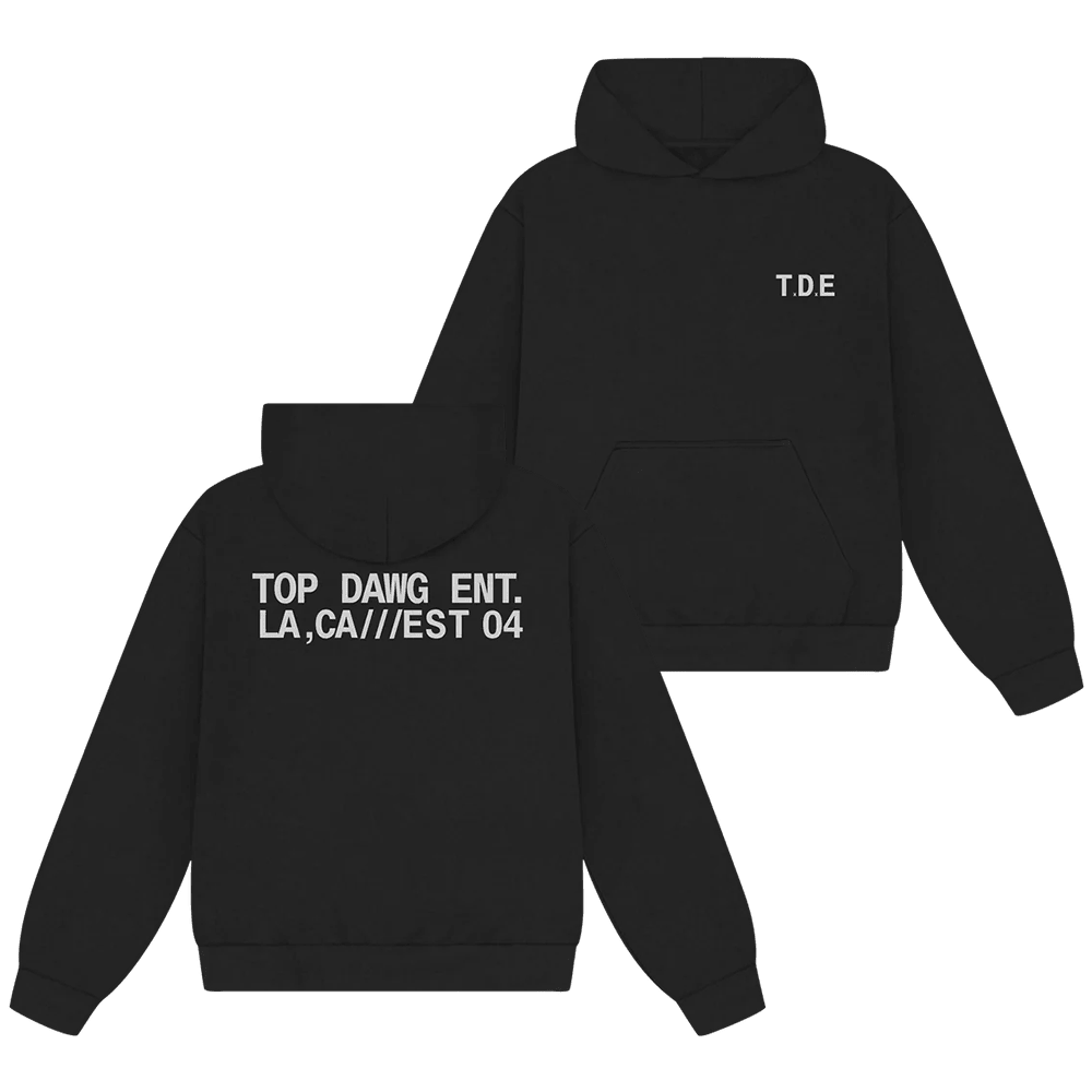TDE Merch Establish Hoodie Top Dawg Entertainment Merch Father's Day Gifts For Husband