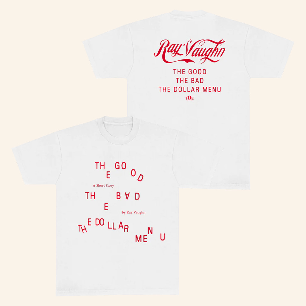 TDE Merch Ray Vaughn Dollar Menu T-Shirt Christmas Ideas For Boyfriend TDE Merch Ray Vaughn Dollar Menu T-Shirt Christmas Ideas For Boyfriend