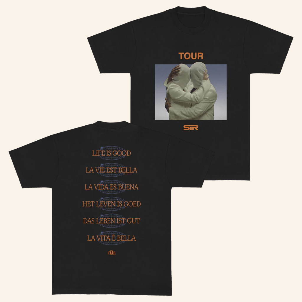 TDE Merch SiR Language T-Shirt Christmas Presents For Boyfriend TDE Merch SiR Language T-Shirt Christmas Presents For Boyfriend