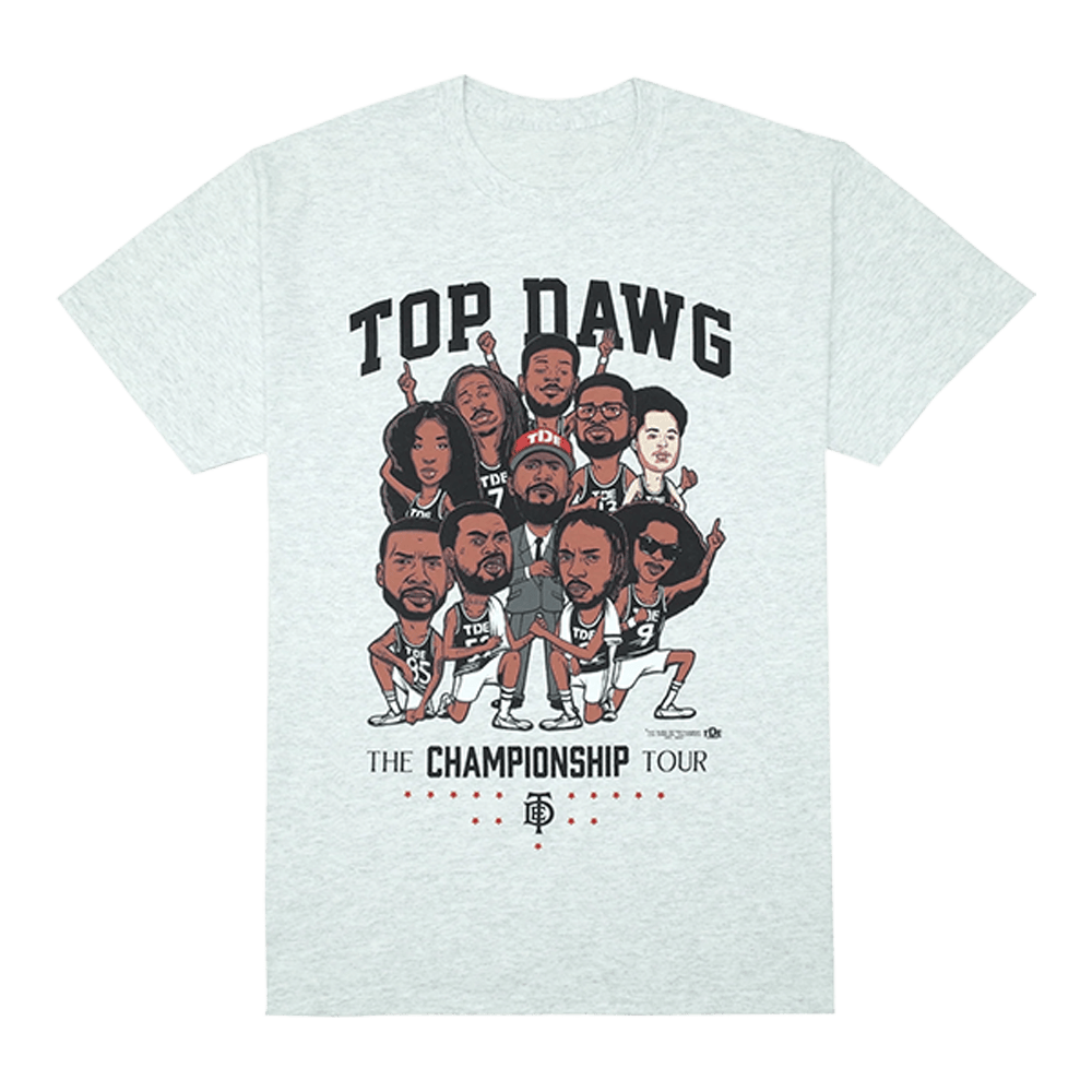 TDE Merch The Championship Tour T-Shirt Top Dawg Entertainment Merch Good Gifts For Dads TDE Merch The Championship Tour T-Shirt Top Dawg Entertainment Merch Good Gifts For Dads