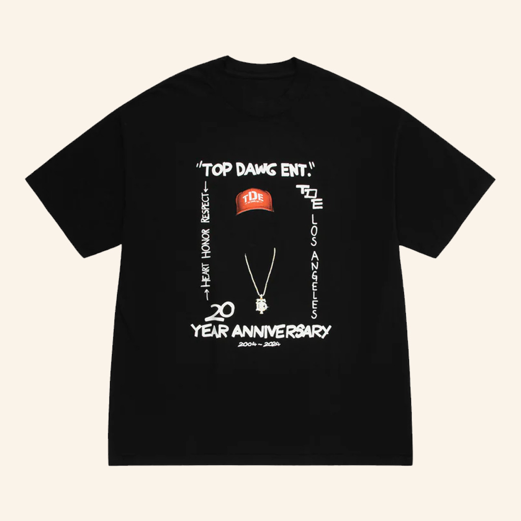 TDE Merch Top Dawg T-Shirt Husband Christmas Gift Ideas