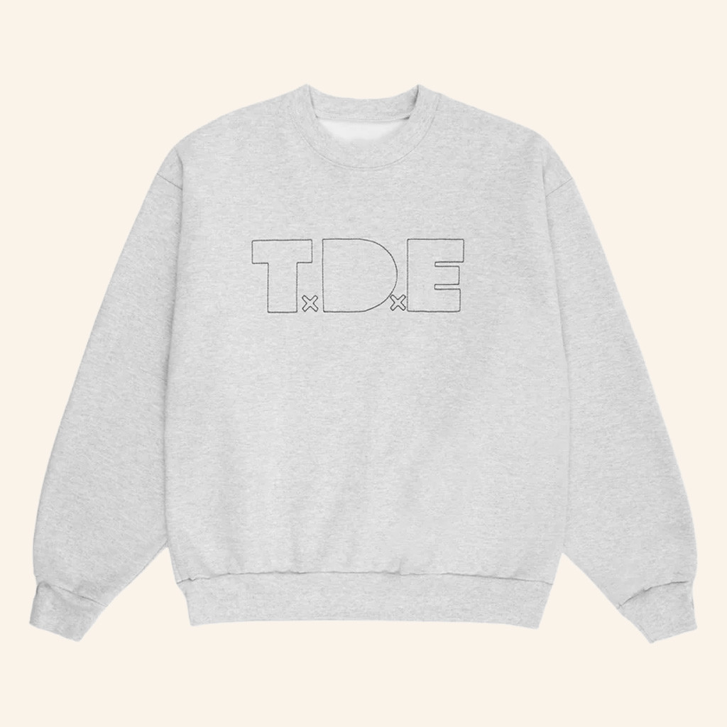 TDE Merch TxDxE Outline Stitch Sweatshirt Christmas Ideas For Sister TDE Merch TxDxE Outline Stitch Sweatshirt Christmas Ideas For Sister