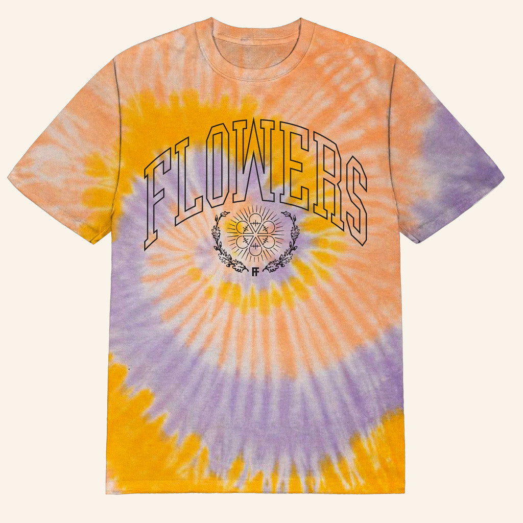 TDWP Band Merch Store Flowers Tie Dye T-Shirt Gifts For Wife TDWP Band Merch Store Flowers Tie Dye T-Shirt Gifts For Wife