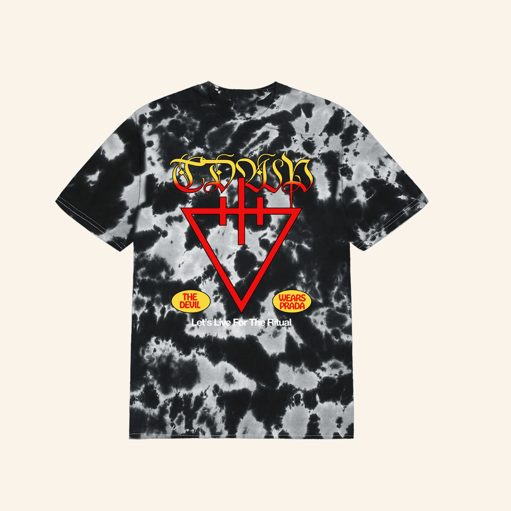 TDWP Band Store Merch Let's Live For The Ritual Tie Dye T-Shirt Fan Merch TDWP Band Store Merch Let's Live For The Ritual Tie Dye T-Shirt Fan Merch
