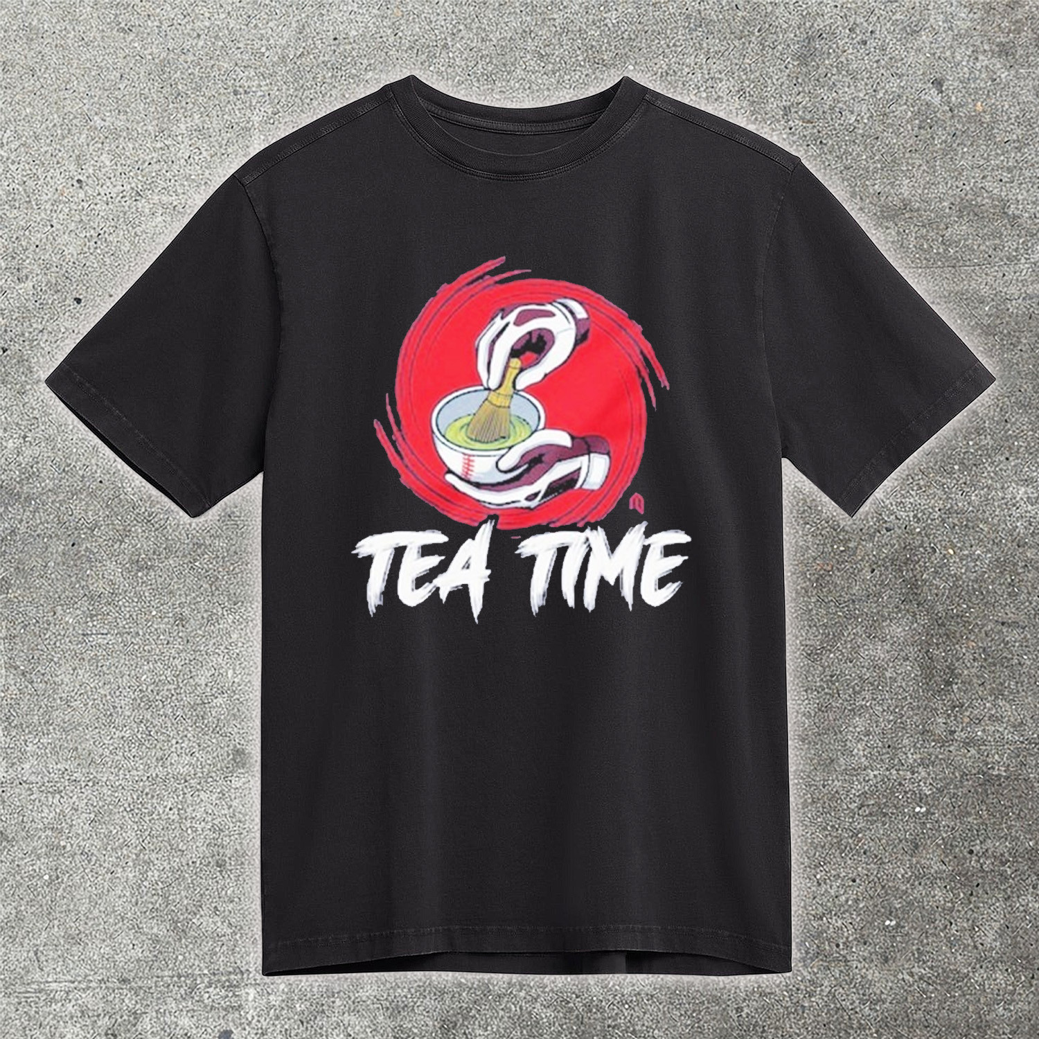 Tea Time World Baseball Classic Graphic T-Shirt Japan Baseball Fan Gear Best Gift For WBC Baseball Fans