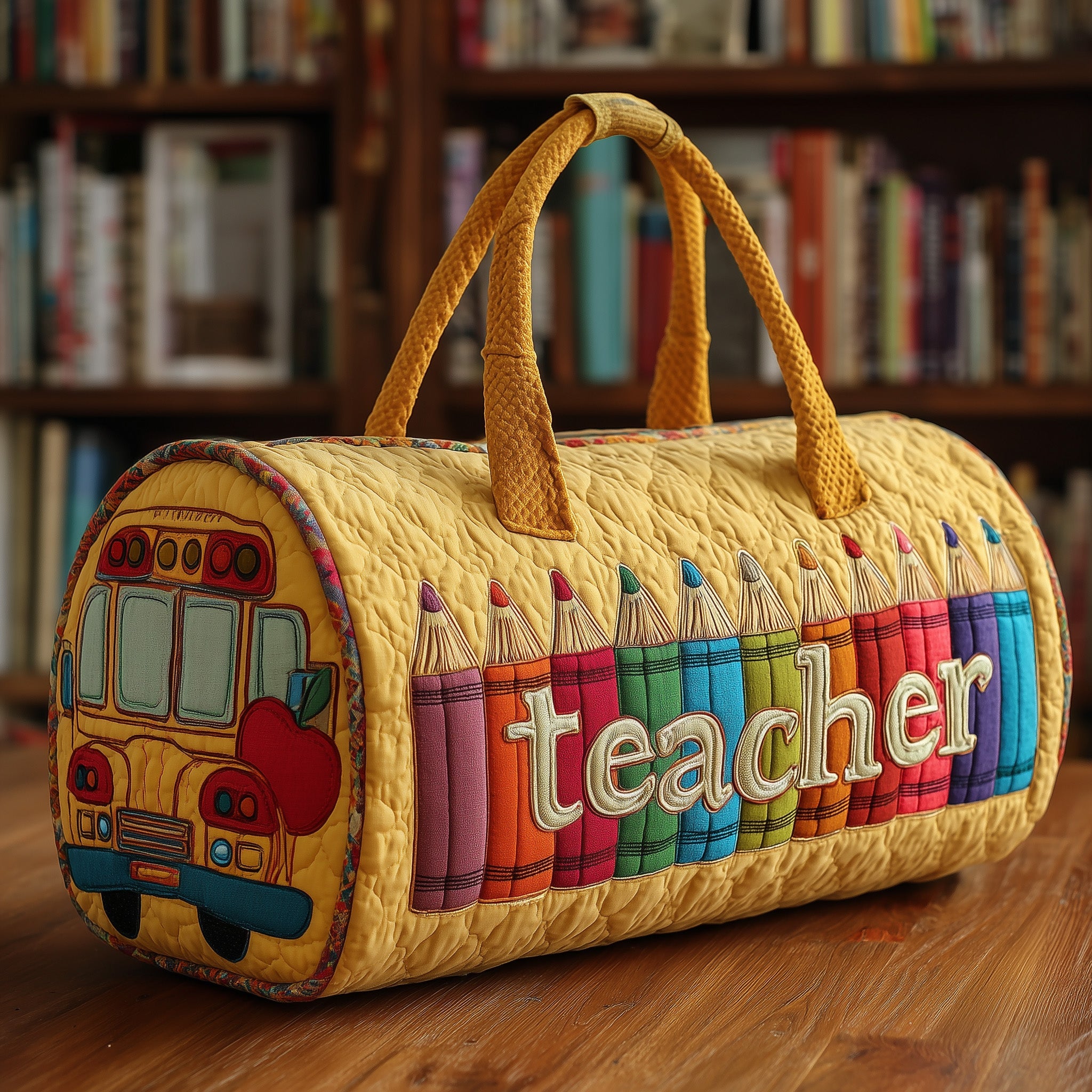 Teacher Quilted Duffle Bag Gift For Dad