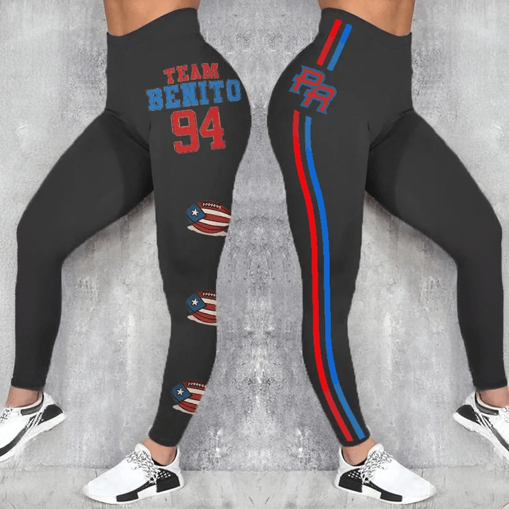 Team Benito 94 Leggings Bad Bunny Super Bowl Halftime Show 2026 Merch