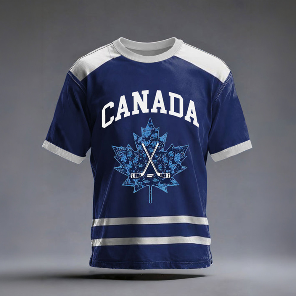 Team Canada Hockey 2026 T-Shirt Winter Olympic Milano Cortina 2026 Clothes Hockey Lover Gift
