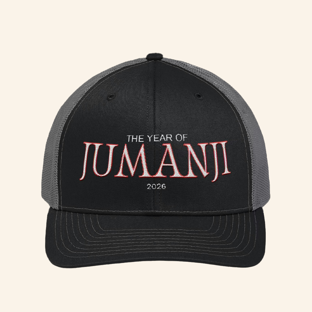 Team Jumanji Merch Embroidered The Year Of Jumanji Trucker Hat Birthday Gift Ideas For Boyfriend